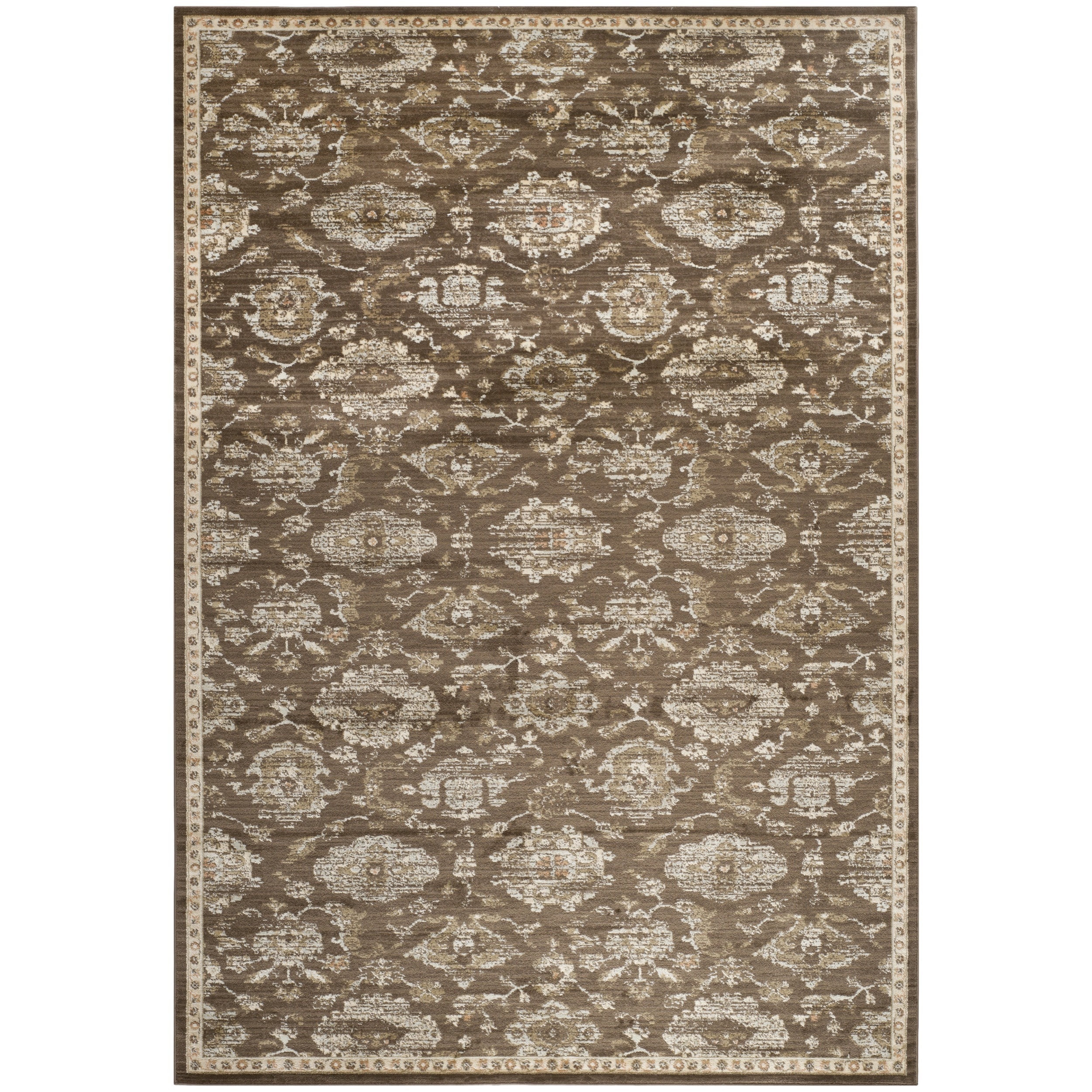 Safavieh Florenteen Brown/ Ivory Rug (4 X 6)