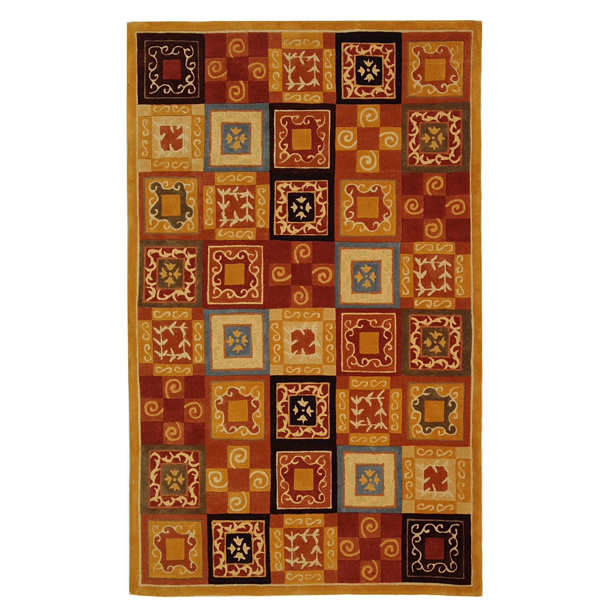 Safavieh Handmade Cosmopolitan Multi Wool Rug (9 X 12)