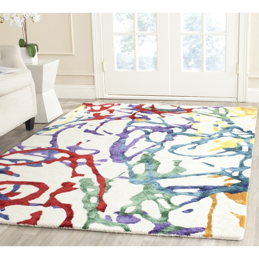 Isaac Mizrahi By Safavieh Confetti Multi Wool Rug (4 X 6)