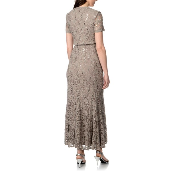 r&m richards mocha dress