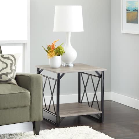 Simple Living Room Furniture Find Great Deals Simple Living Seneca Reclaimed Look End Table