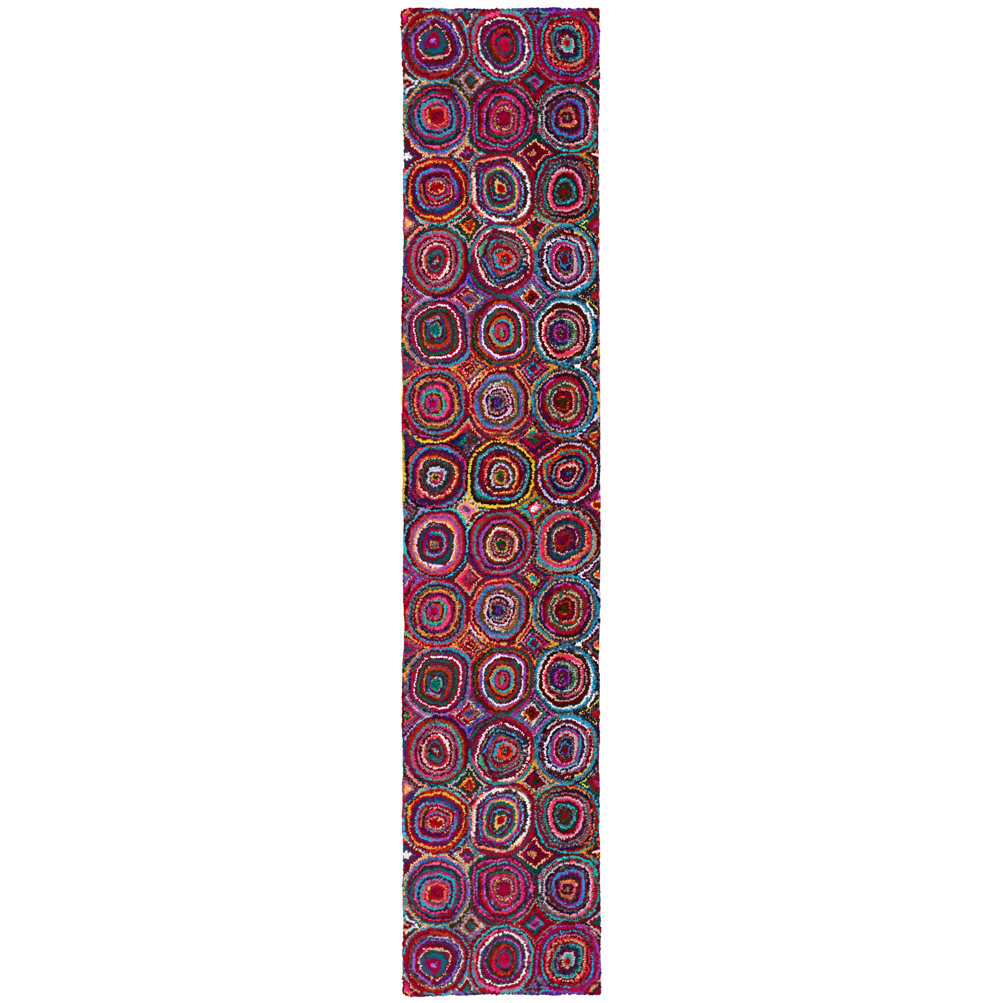 Brilliant Ribbon Circles Runner (26 X 12)