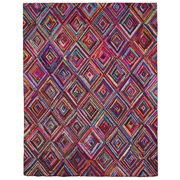 Shop Brilliant Ribbon Diamonds Rug (8' x 10') 8' x 10' Free
