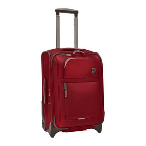 Travelers Choice Red Birmingham 21 inch Expandable Upright Suitcase