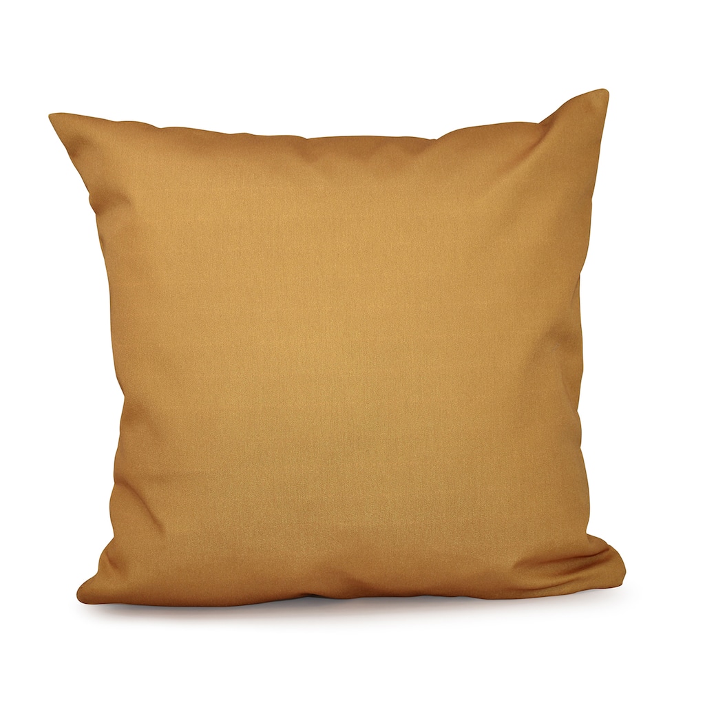 Gold Decorative Throw Pillow