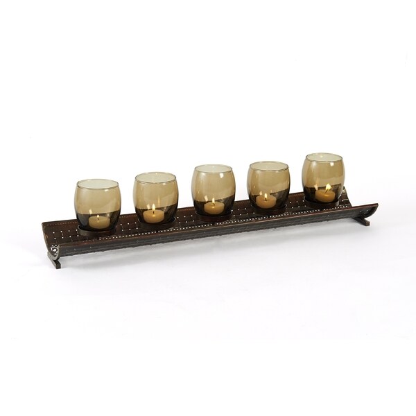 linear candle holder