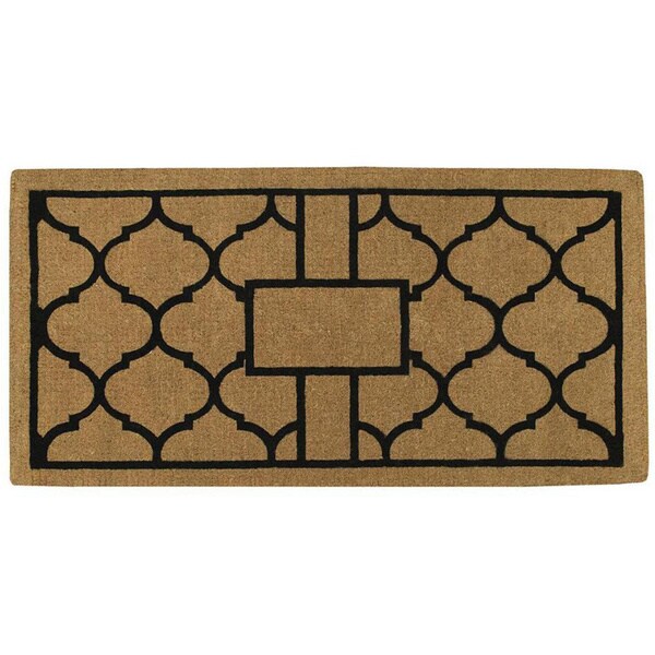 Pantera Extra-thick Natural Coir Doormat (3' x 6')