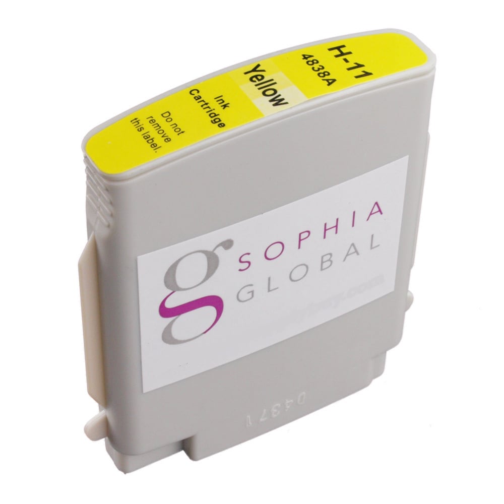 Sophia Global Compatible Ink Cartridge Replacement For Hp 11 (1 Yellow)