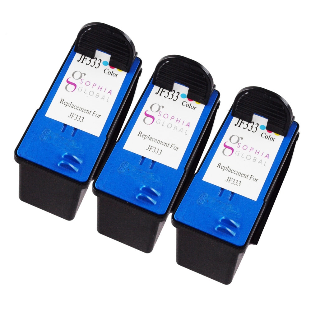 Sophia Global Remanufactured Ink Cartridge Replacement For Dell Jf333 Series 6 (3 Color)