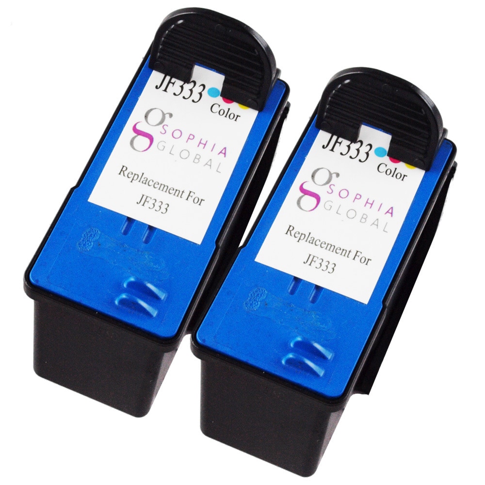 Sophia Global Remanufactured Ink Cartridge Replacement For Dell Jf333 Series 6 (2 Color)