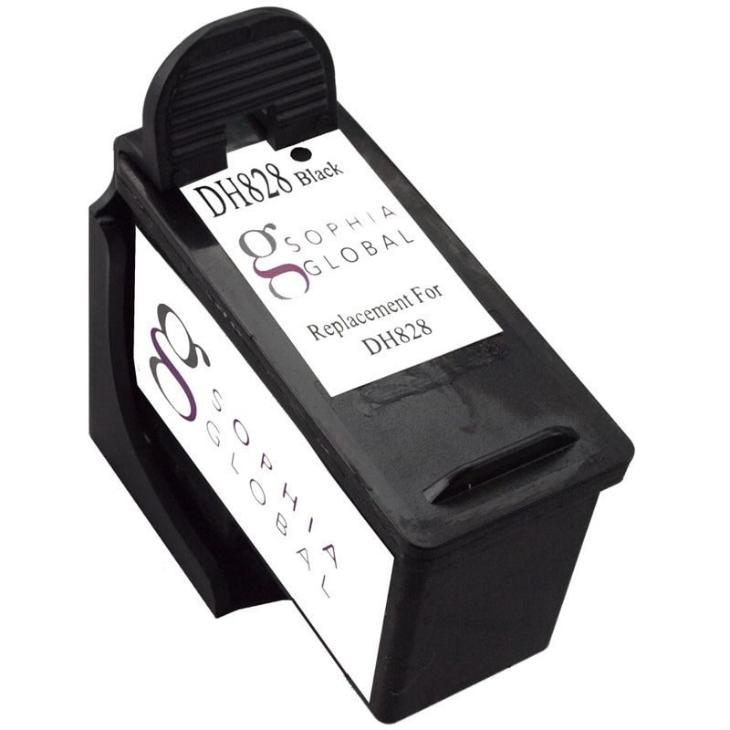 Sophia Global Remanufactured Ink Cartridge Replacement For Dell Dh828 Series 7 (1 Black) (BlackPrint yield Up to 250 pagesModel SGDellDH828Pack of 1We cannot accept returns on this product. )