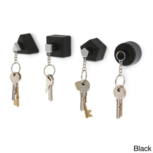 J me Assorted Shapes Key Holders (set Of 4)