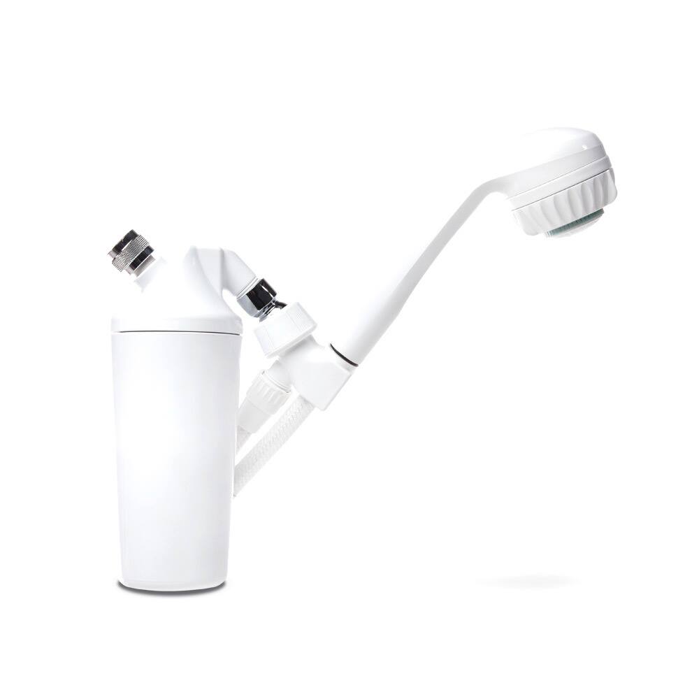 Austin Springs Premium White Shower Filter with Handheld Wand