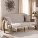 preview thumbnail 2 of 5, Baxton Studio Constanza Classic Antiqued French Sofa
