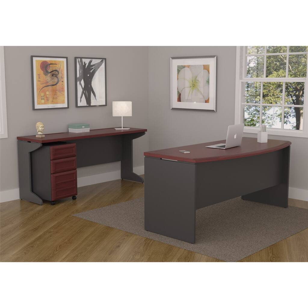 Ameriwood Home Pursuit Small 3-piece Office Set