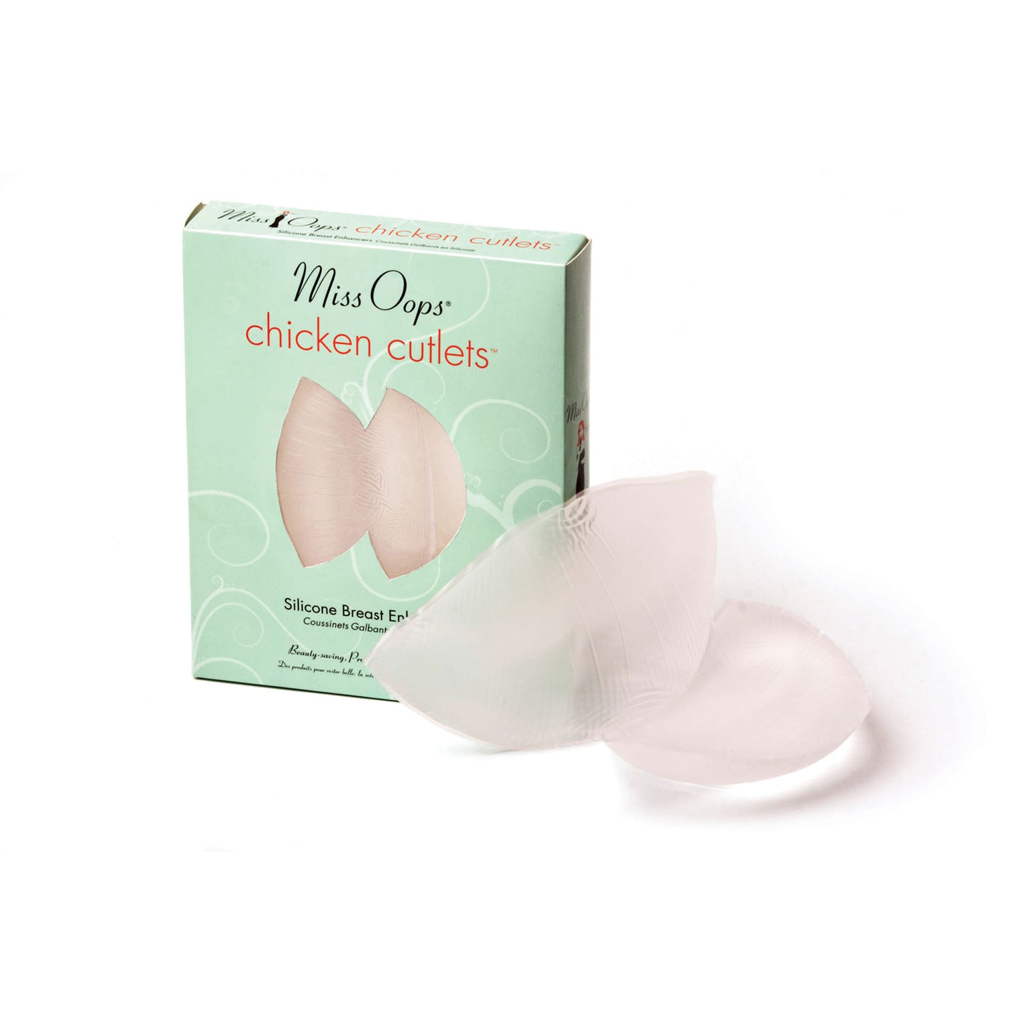 Miss Oops Silicone Breast Insert Chicken Cutlets (1 Pair)