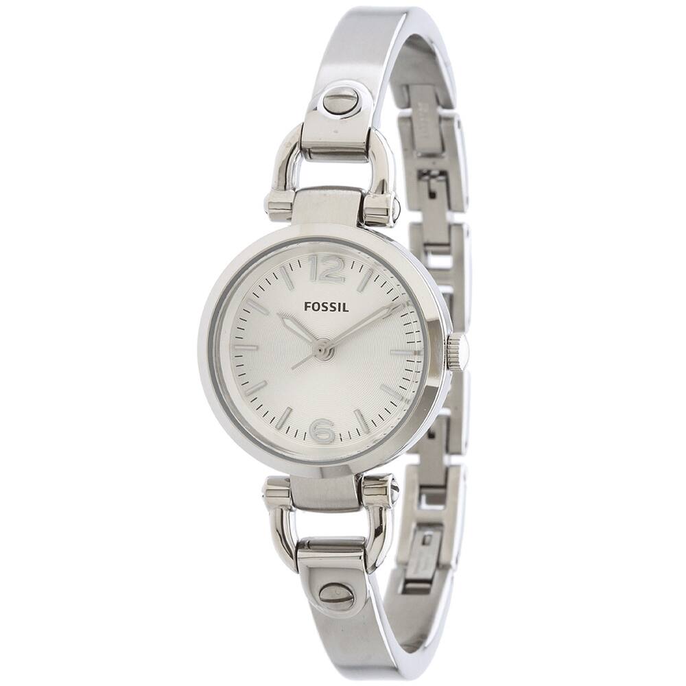 Fossil Women's ES3269 Georgia Silvertone Watch