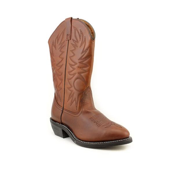 Palomino Mens Western Leather Boots   Extra Wide  