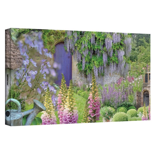 ArtWall Cora Niele 'Cottage Garden' Gallery Wrapped Canvas ArtWall Canvas