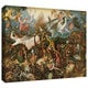 ArtWall Pieter Bruegel 'The Fall of the Rebel Angels' Gallery-Wrapped ...