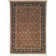 preview thumbnail 2 of 2, SAFAVIEH Couture Hand-knotted Tabriz Floral Elfrun Traditional Oriental Wool Rug with Fringe 8' x 10' - Dark Camel/Palm - Rectangle