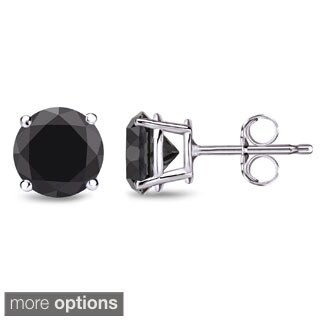 Black Diamond Earrings | Overstock.com: Buy Earrings Online