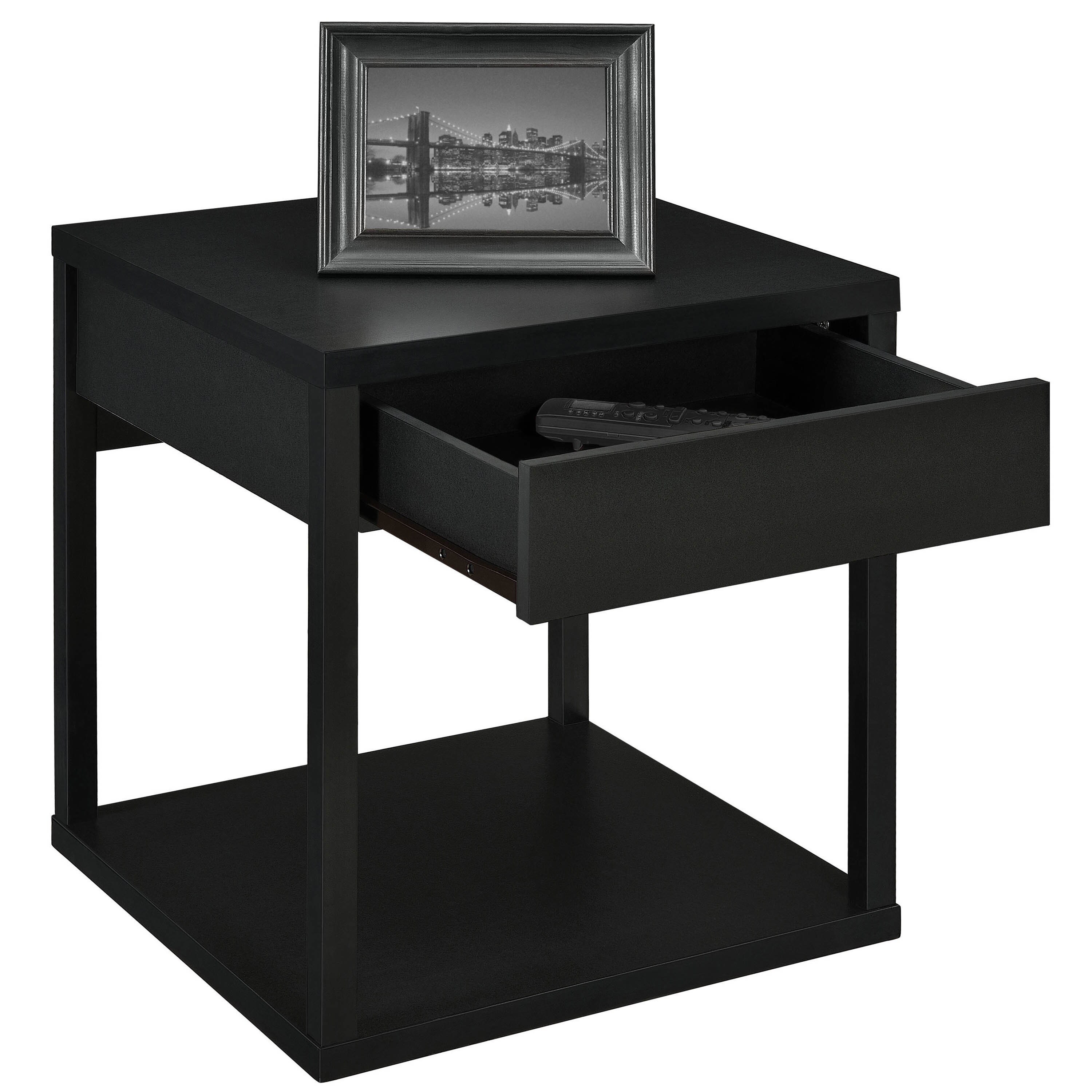 Shop Porch Den Alley End Table With Drawer On Sale Free