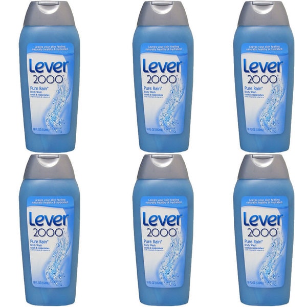 Shop Lever 2000 Pure Rain 18ounce Body Wash (Pack of 6) Free