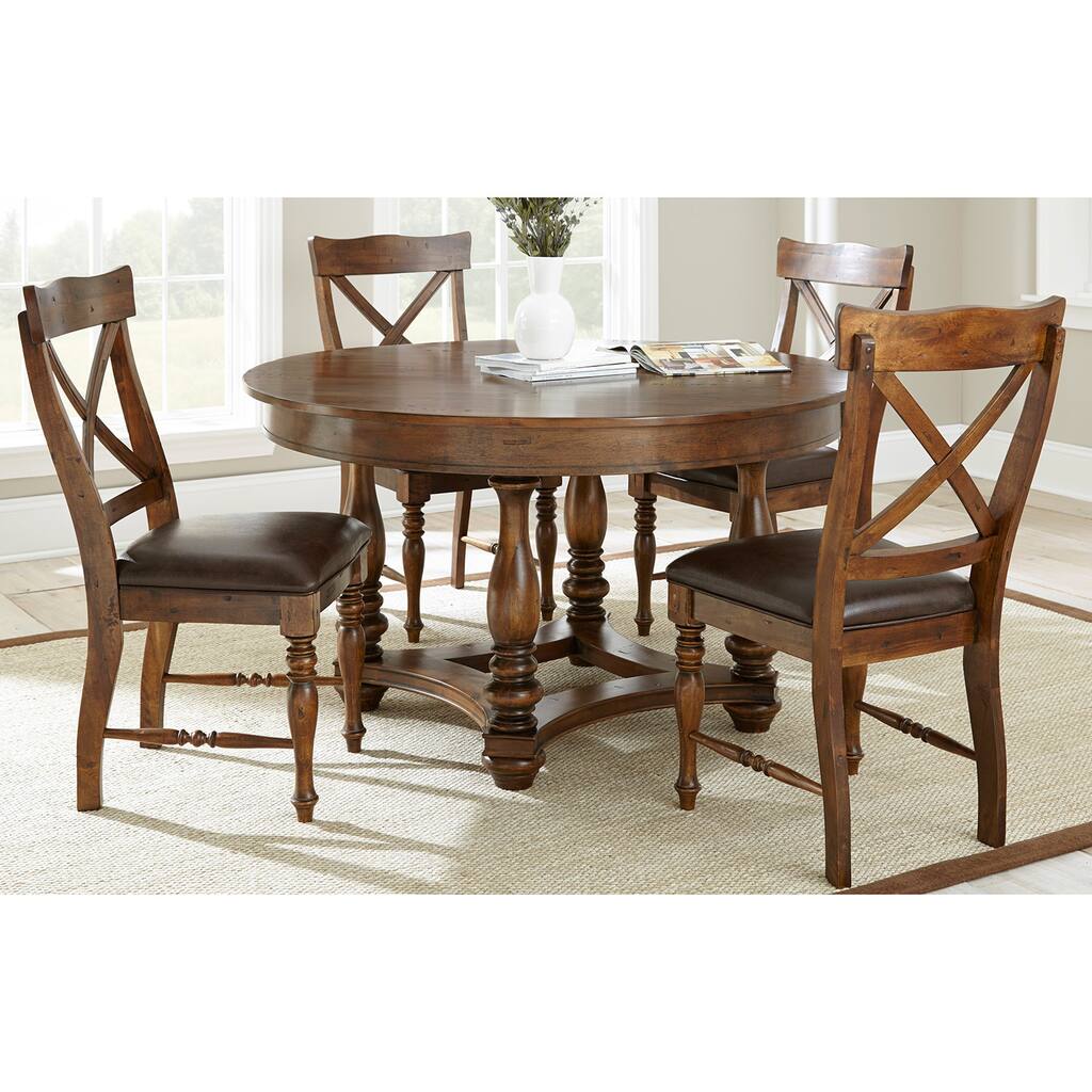 Wyatt Old World 5-piece Dining Set by Greyson Living