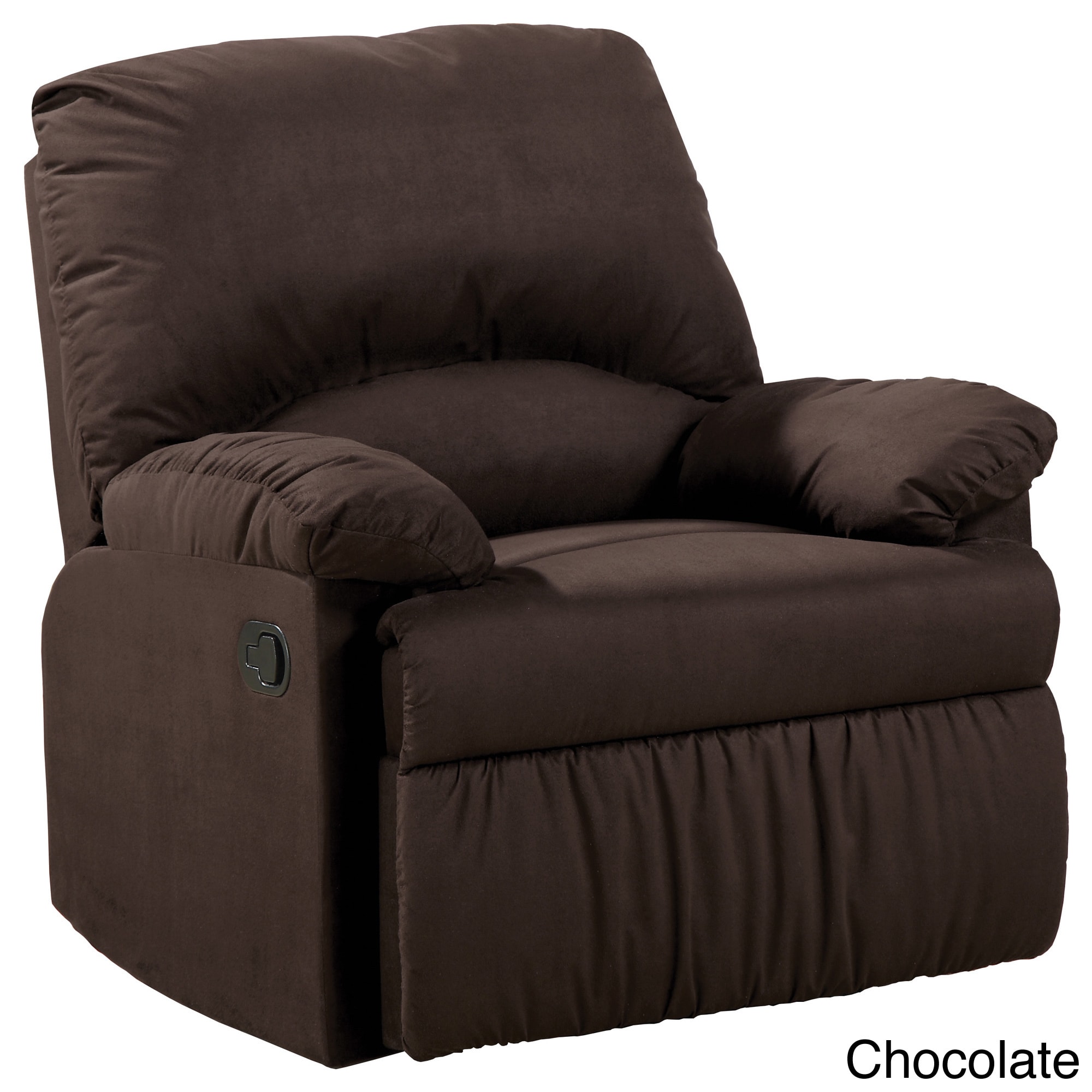 Casual Microfiber Recliner Chair