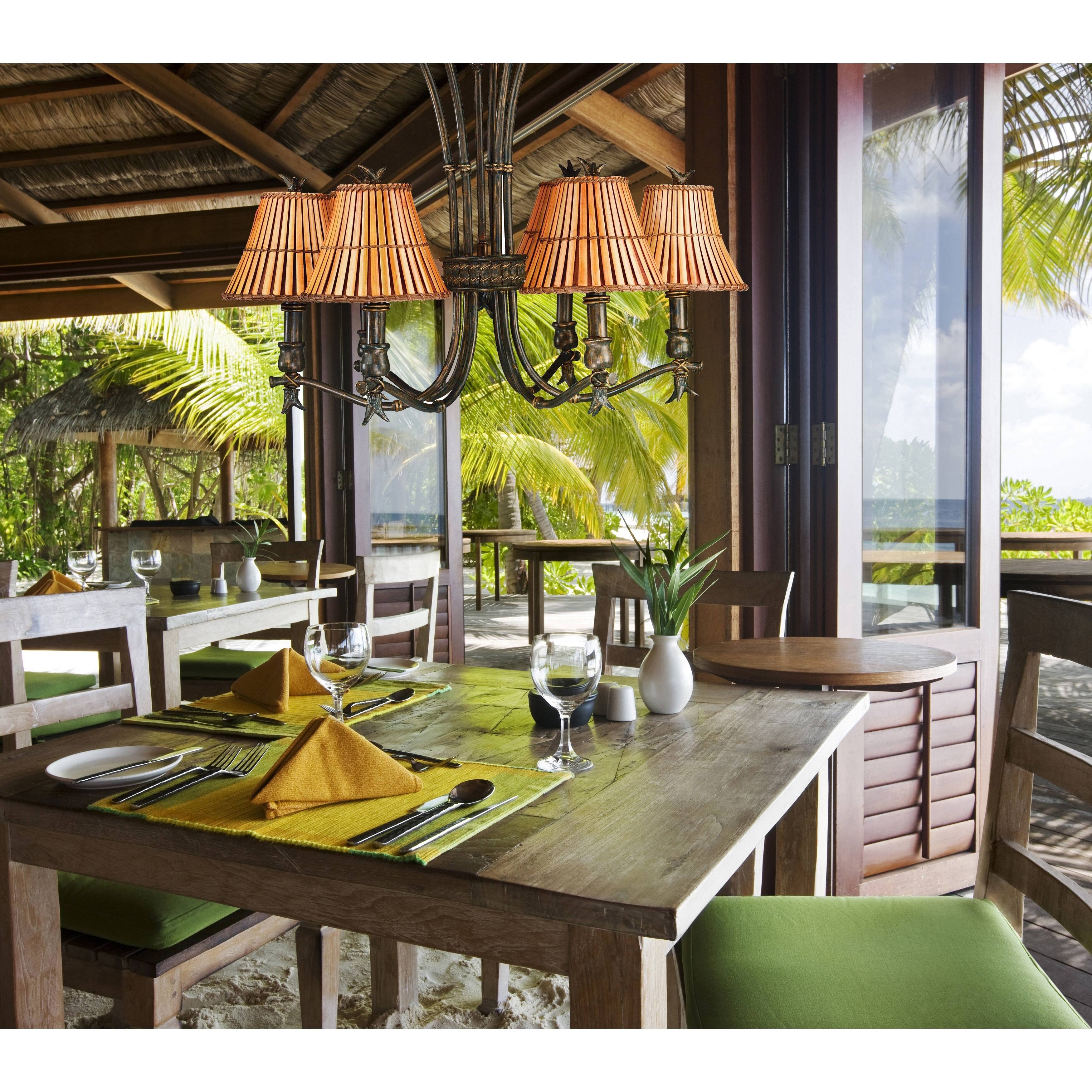 Alton 6-light Bronze/ Tan Chandelier (Alton 6 Light Chandelier) - Chandeliers For Bedrooms by Overstock.com