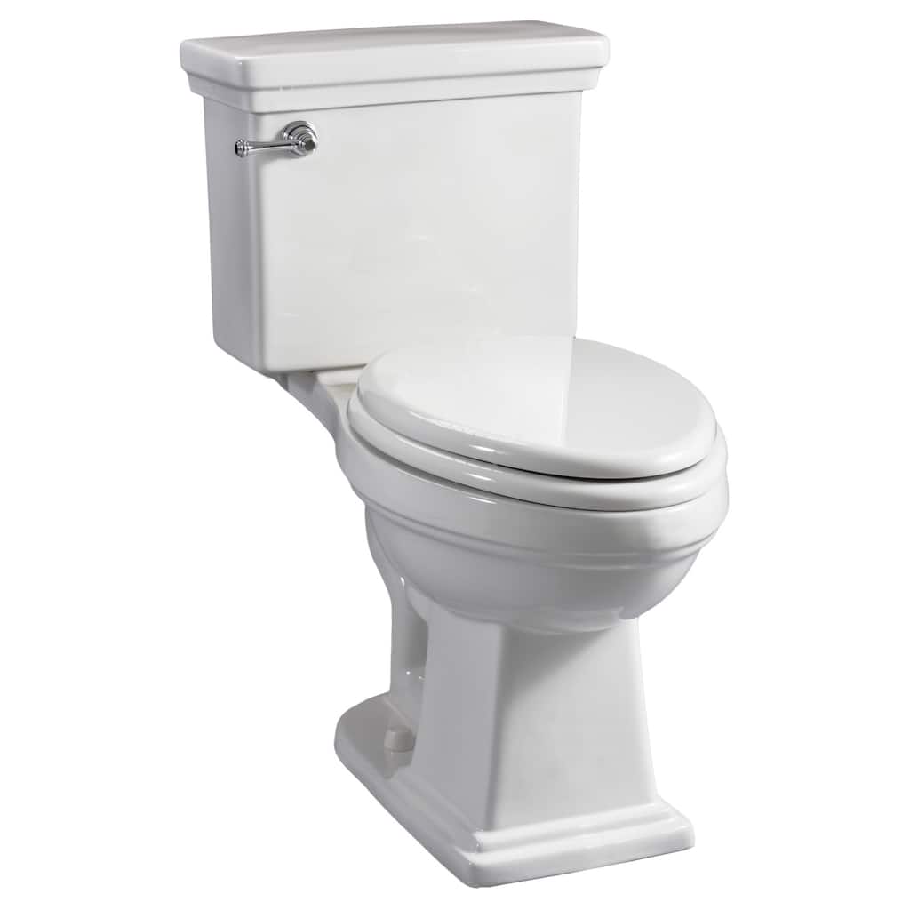 Hathaway White High-Efficiency ComfortFit ADA Toilet