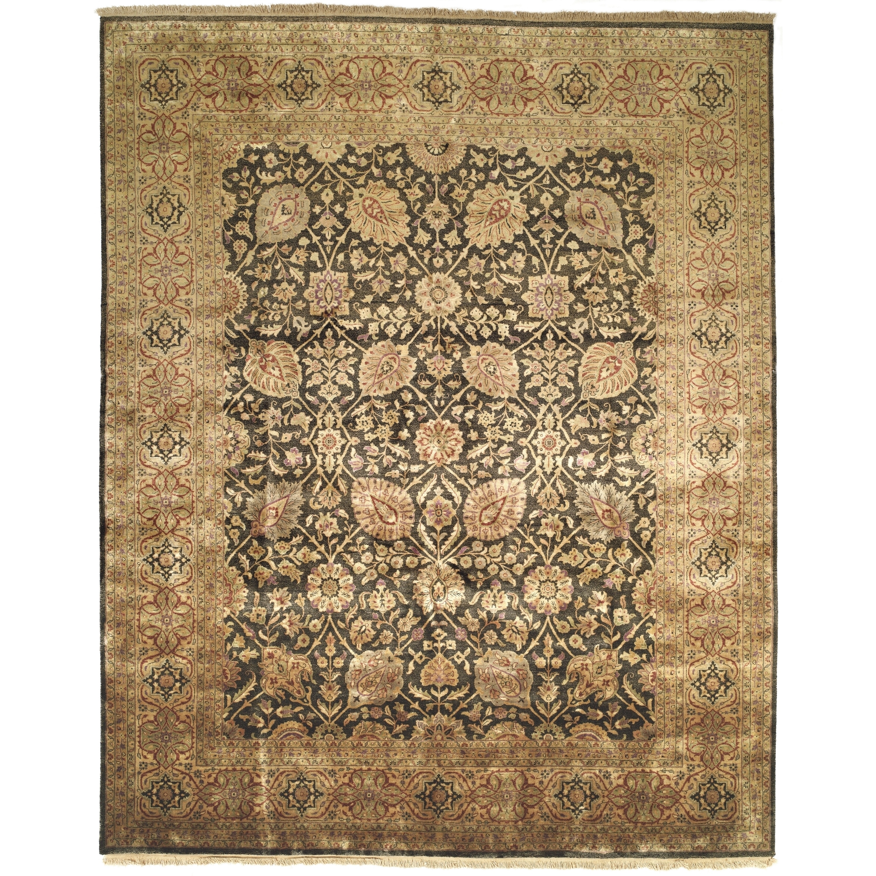 Safavieh Hand knotted Ganges River Multi Wool Rug (8 X 10)