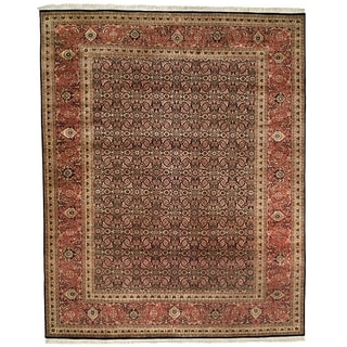 SAFAVIEH Hand-knotted Herati Maia Traditional Oriental Wool Rug with Fringe