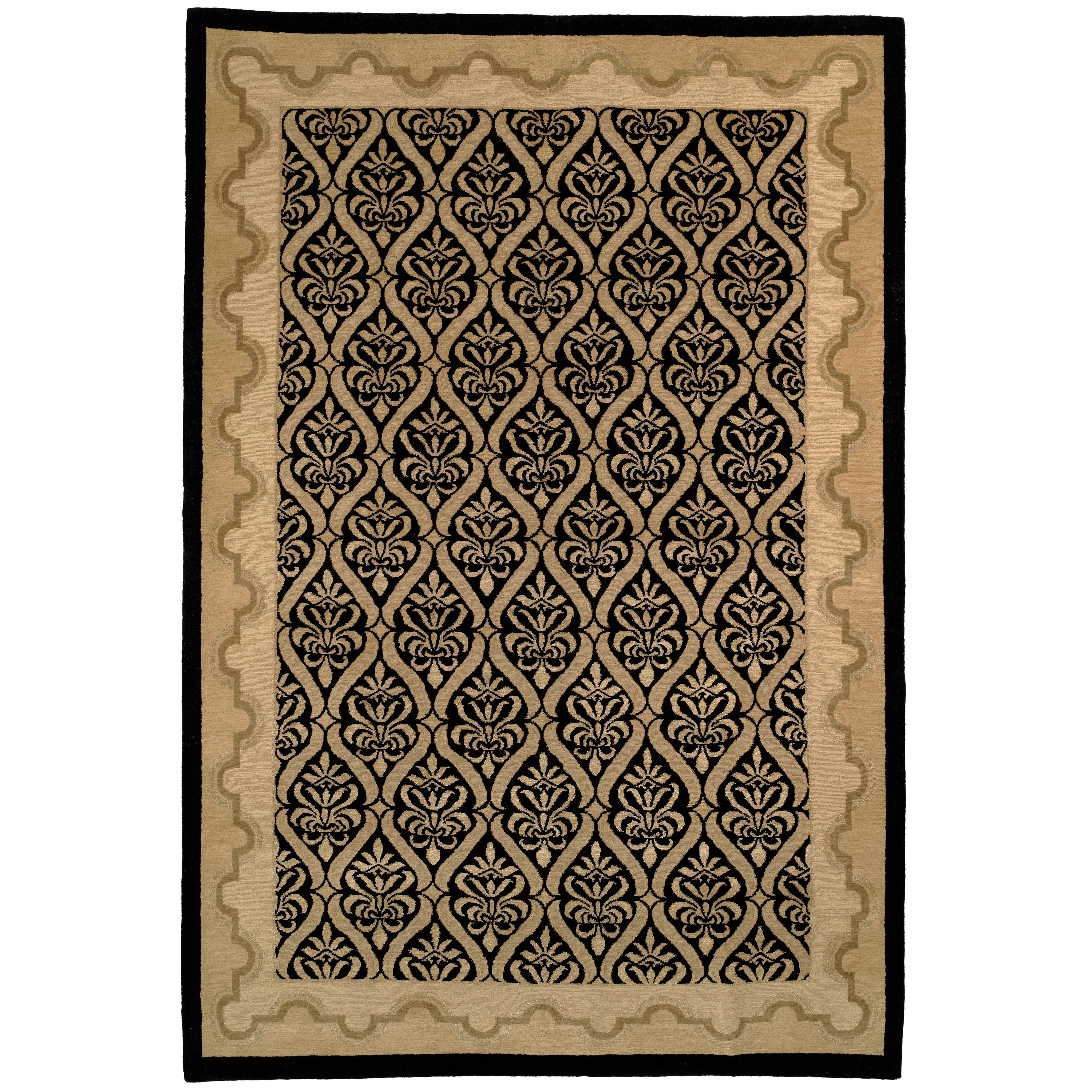 Safavieh Hand knotted Nepalese Multi Wool/ Silk Rug (8 X 10)