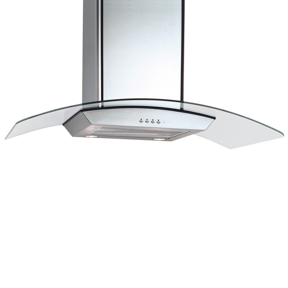 36 inch Curved Glass/ Stainless Steel Range Hood