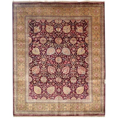 SAFAVIEH Couture Hand-knotted Ganges River Marquita Traditional Oriental Wool Rug with Fringe