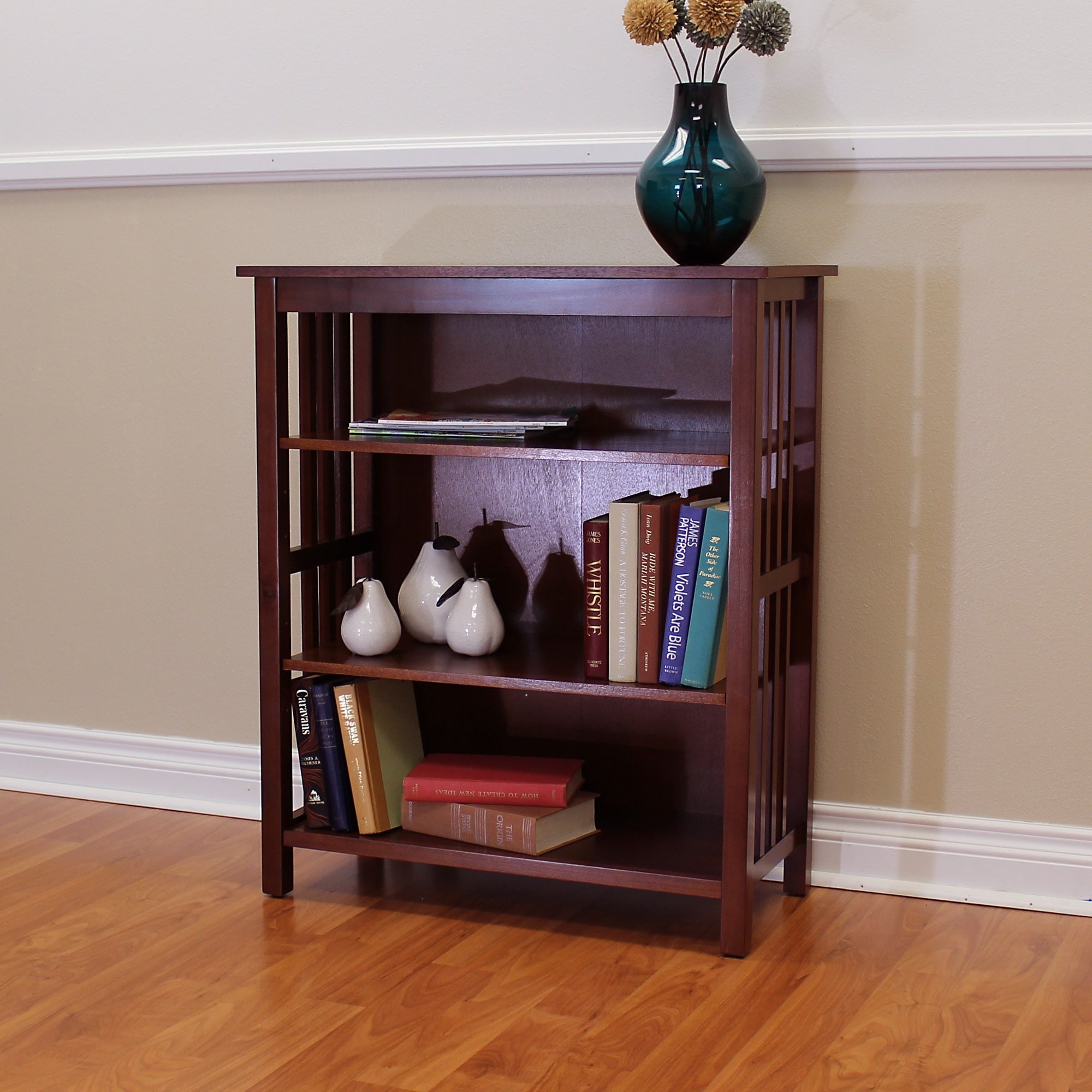 Hollydale 36 inch Chestnut Bookcase