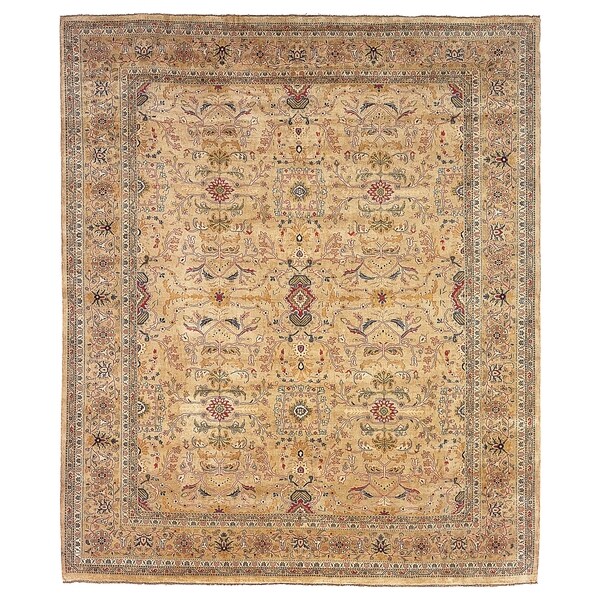 Safavieh Hand-knotted Farahan Sarouk Ivory/ Gold Wool Rug - 8' x 10'