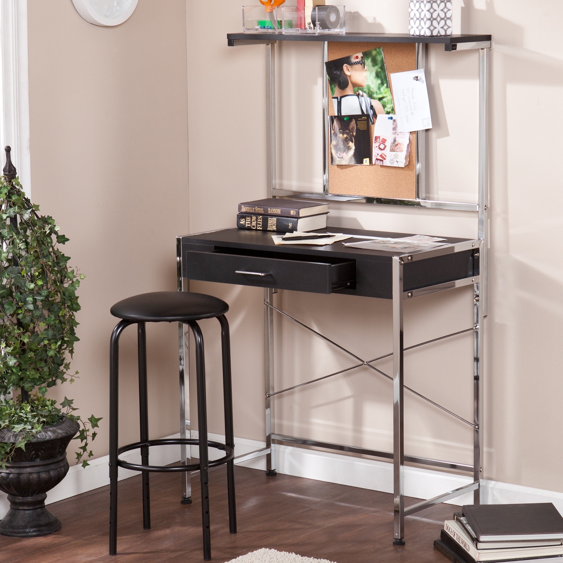 Upton Home Liza Black Multifunction Desk