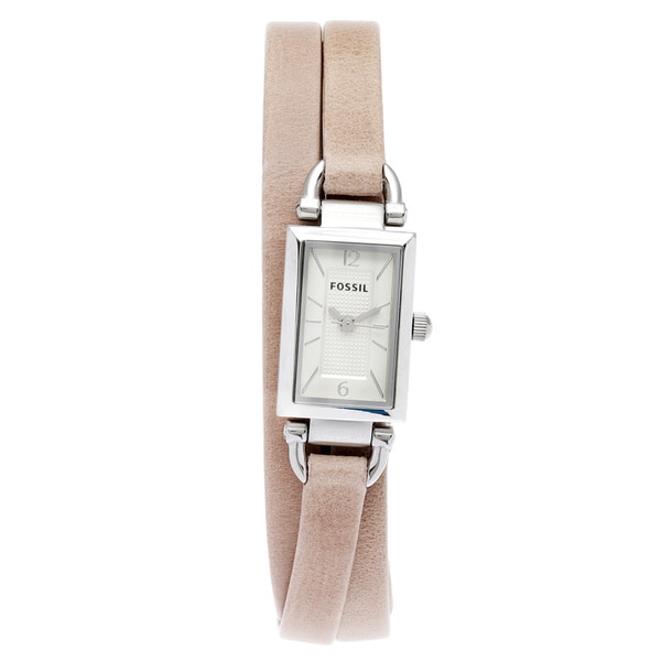 Fossil Women's JR1370 'Delaney' Sand Triple Band Watch Fossil Women's Fossil Watches