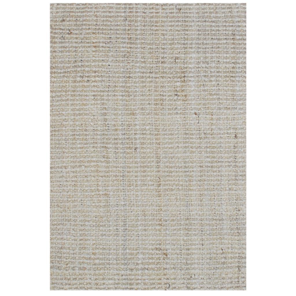 Handmade Jumbo Boucle Bleach Jute Rug (4x6)