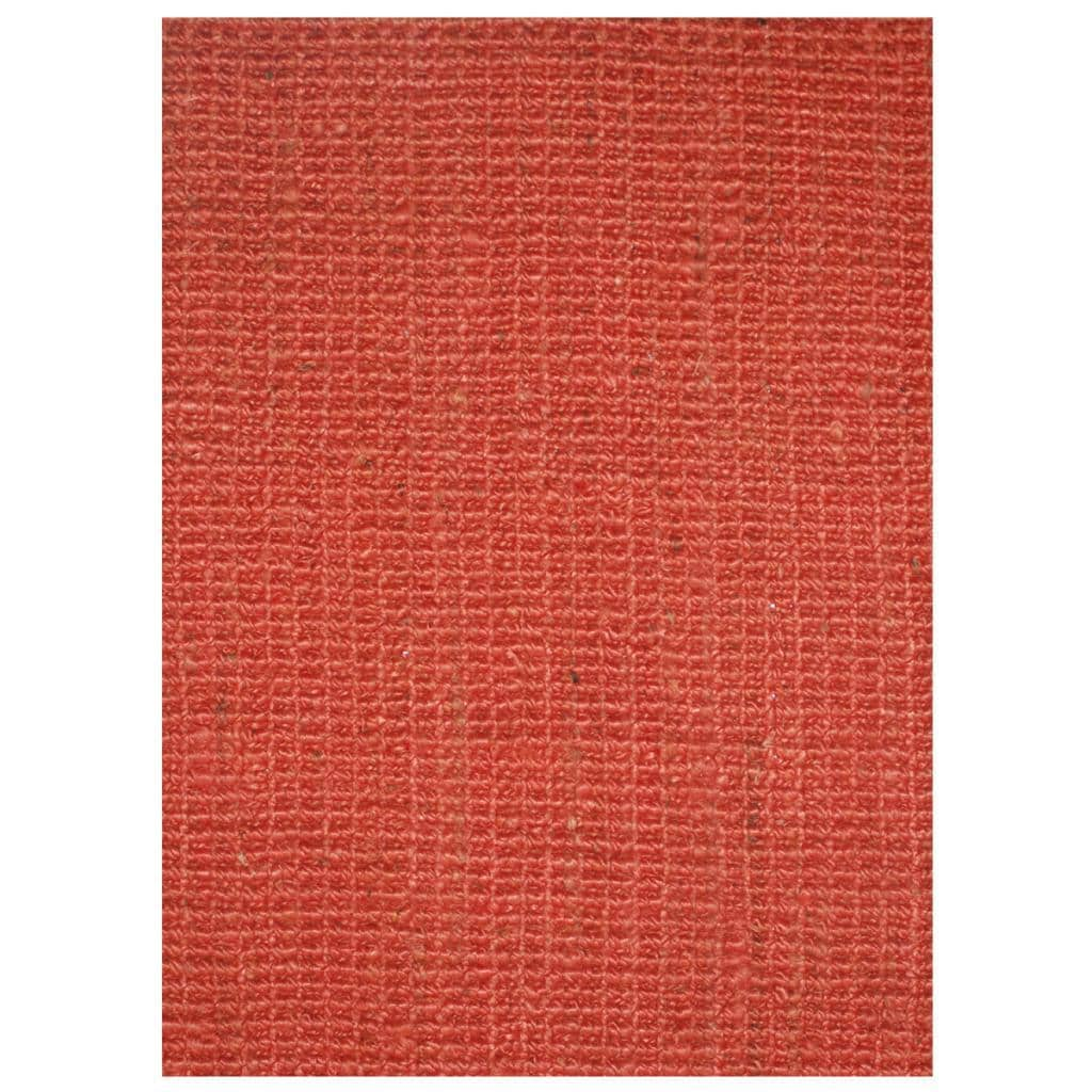 Handmade Jumbo Boucle Terra Cotta Jute Rug (8x11)