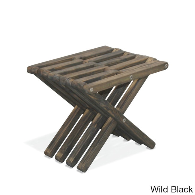 Stool X30 Outdoor Stool (Unfinished, Alligator Green, Brides Veil, Buffalo Wing, Expresso Brown, Honey, Light Brown, Purple Berry, Sky Blue, Teak Oil, Wild BlackMaterials Premium yellow pine woodWeather resistantUV protectionCrafted from eco friendly woo