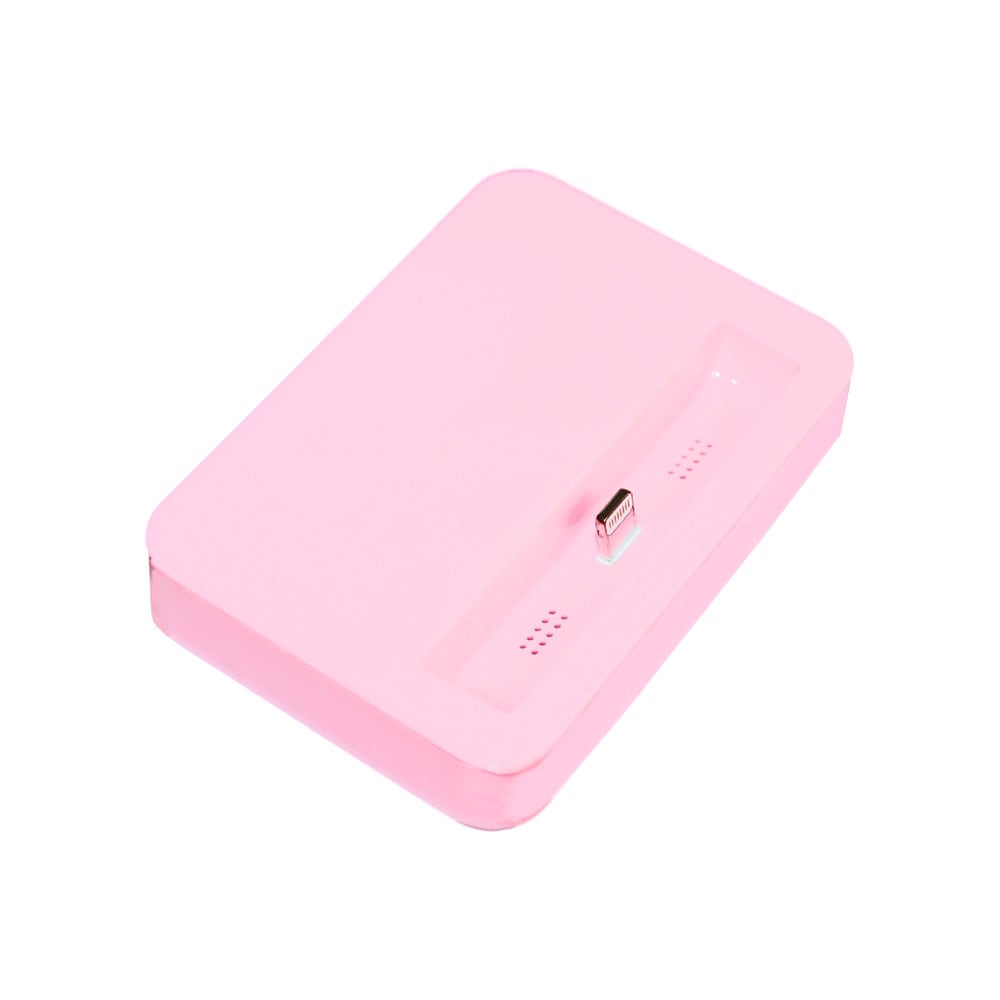 Sophia Global Pink Desktop Charging Dock Cradle Compatible With Iphone 5, 5s, 5c, Ipod Touch