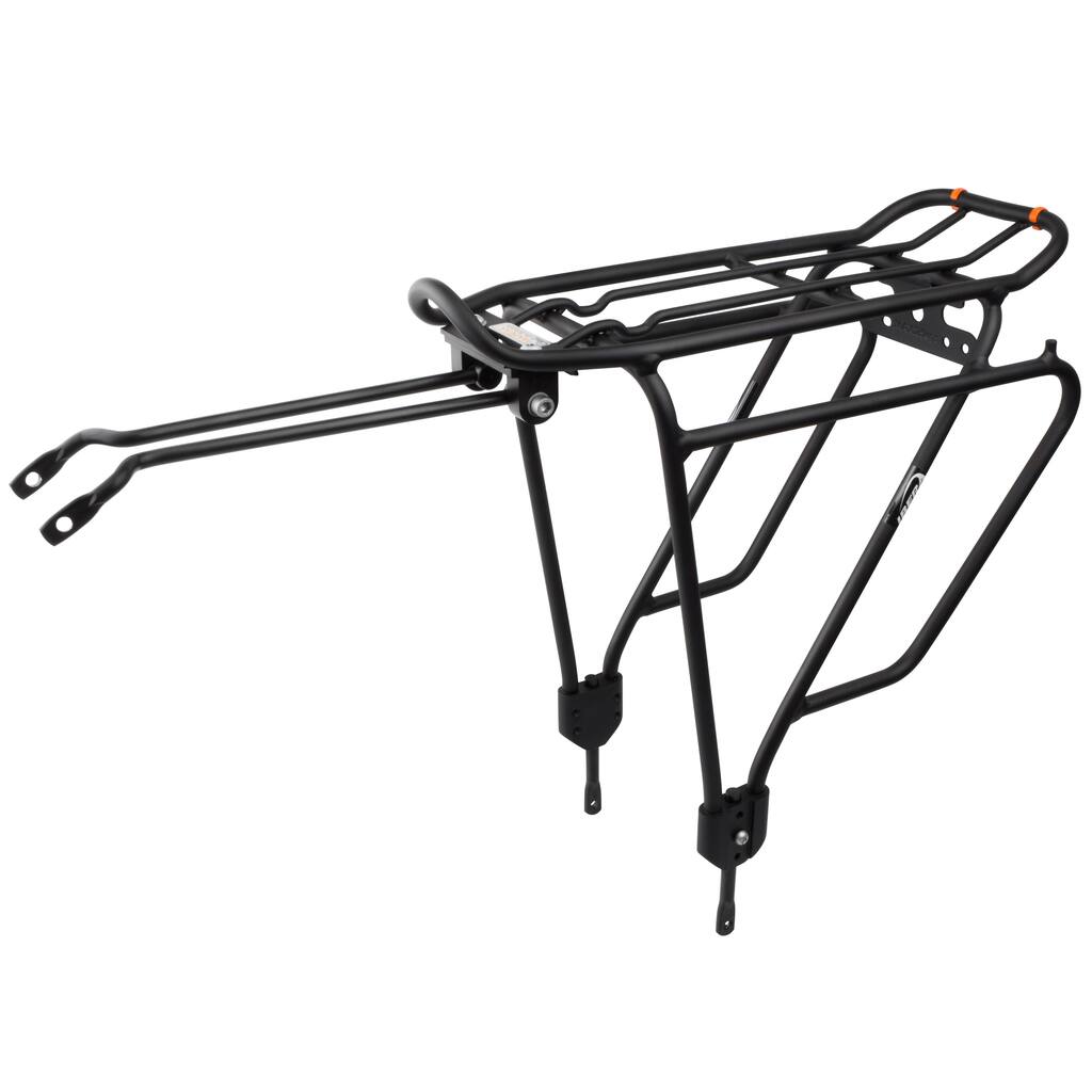 Ibera Bike PAKRAK Touring Carrier Plus+ Rack for Heavier Loads - Black