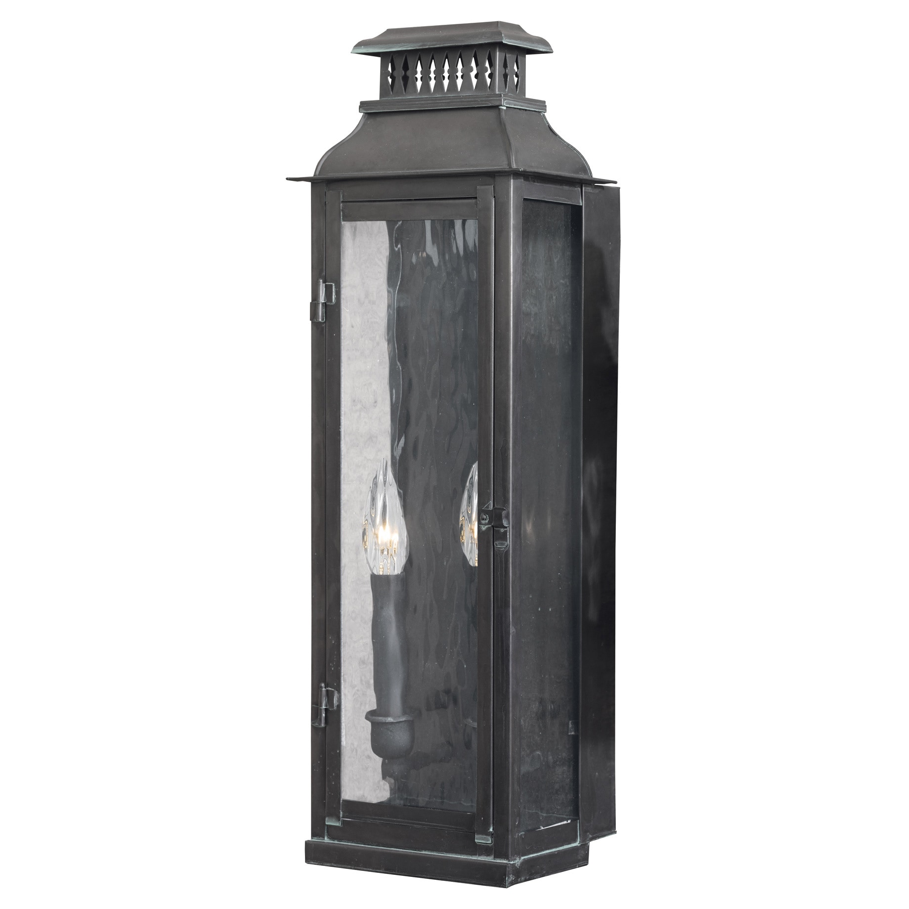 Williams Towne Verde Patina 2 light Outdoor Sconce