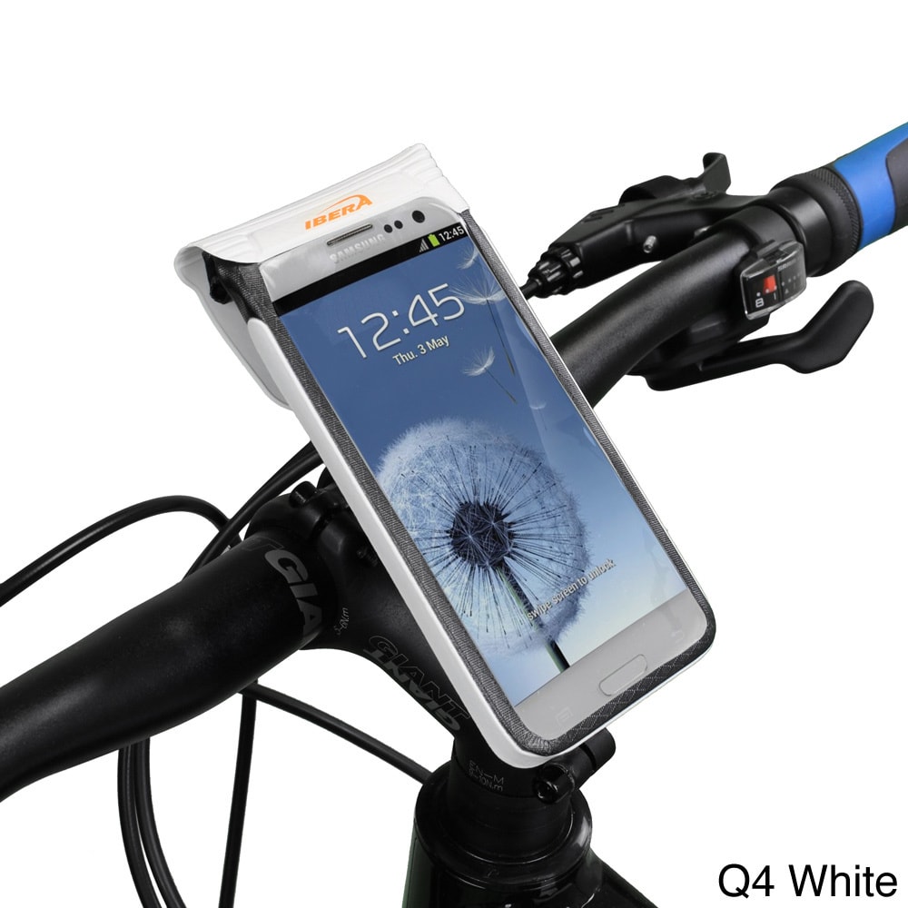 Ibera Bike Black/white Waterproof Phone Case Mount