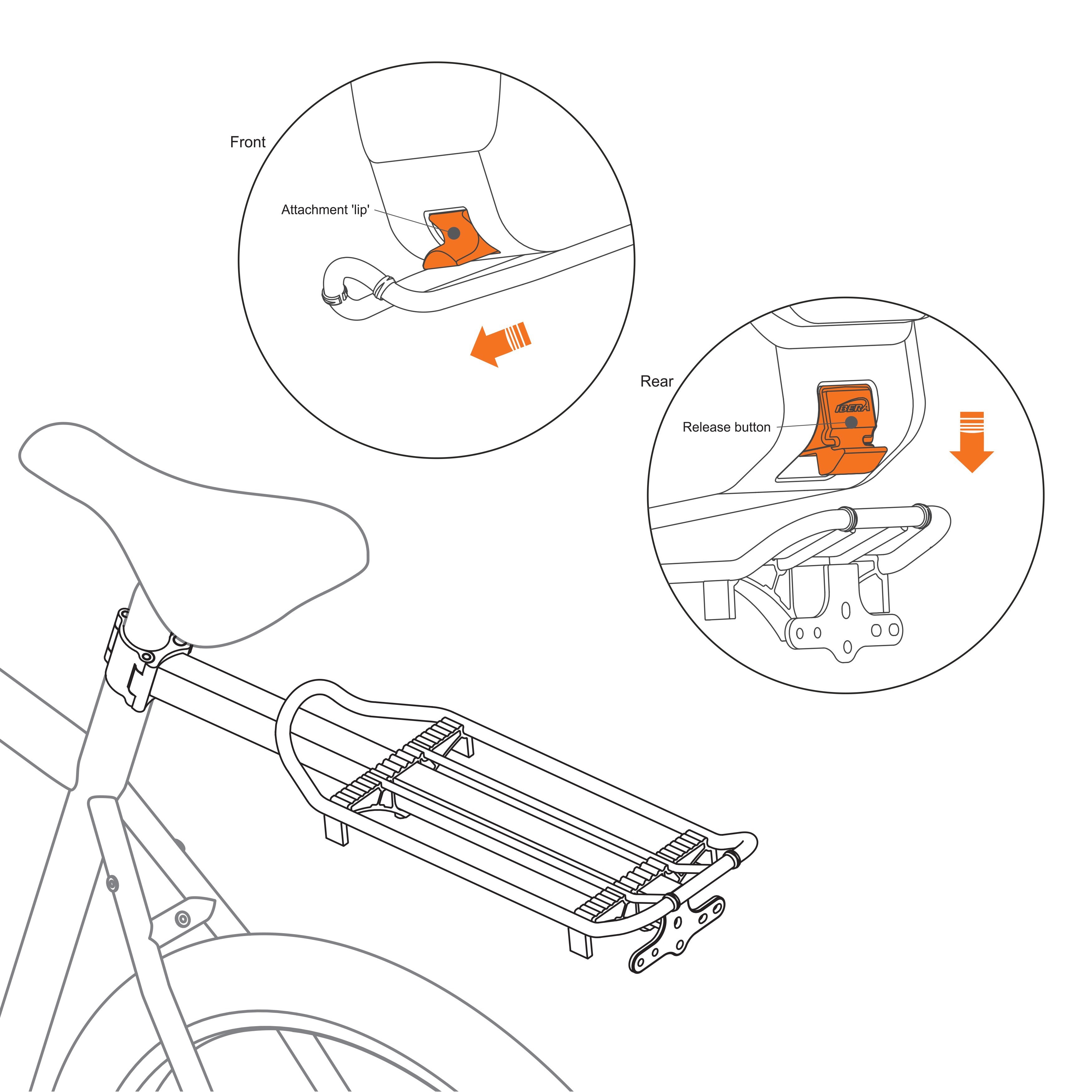 Ibera bike rack online installation