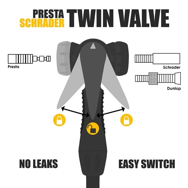 reversible presta and schrader